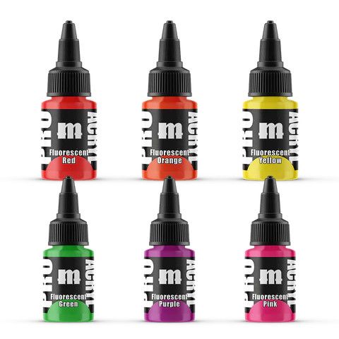 Pro Acryl Fluorescent Set
