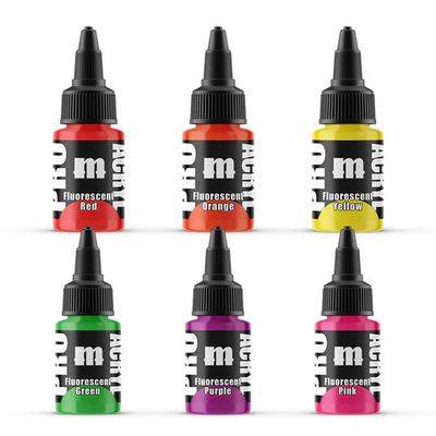 Pro Acryl Fluorescent Set Pro Acryl Fluorescent Set
