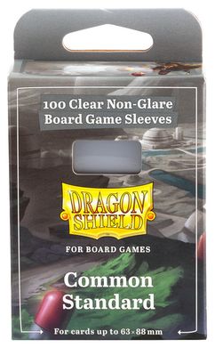 Dragon Shields: (100) Common Standard Board Game Sleeves (63mm x 88mm)