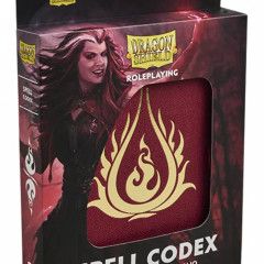 Dragon Shield Roleplaying Spell Codex Blood Red