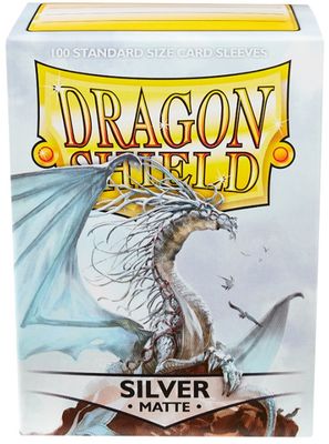 Dragon Shield: SILVER Matte (100)