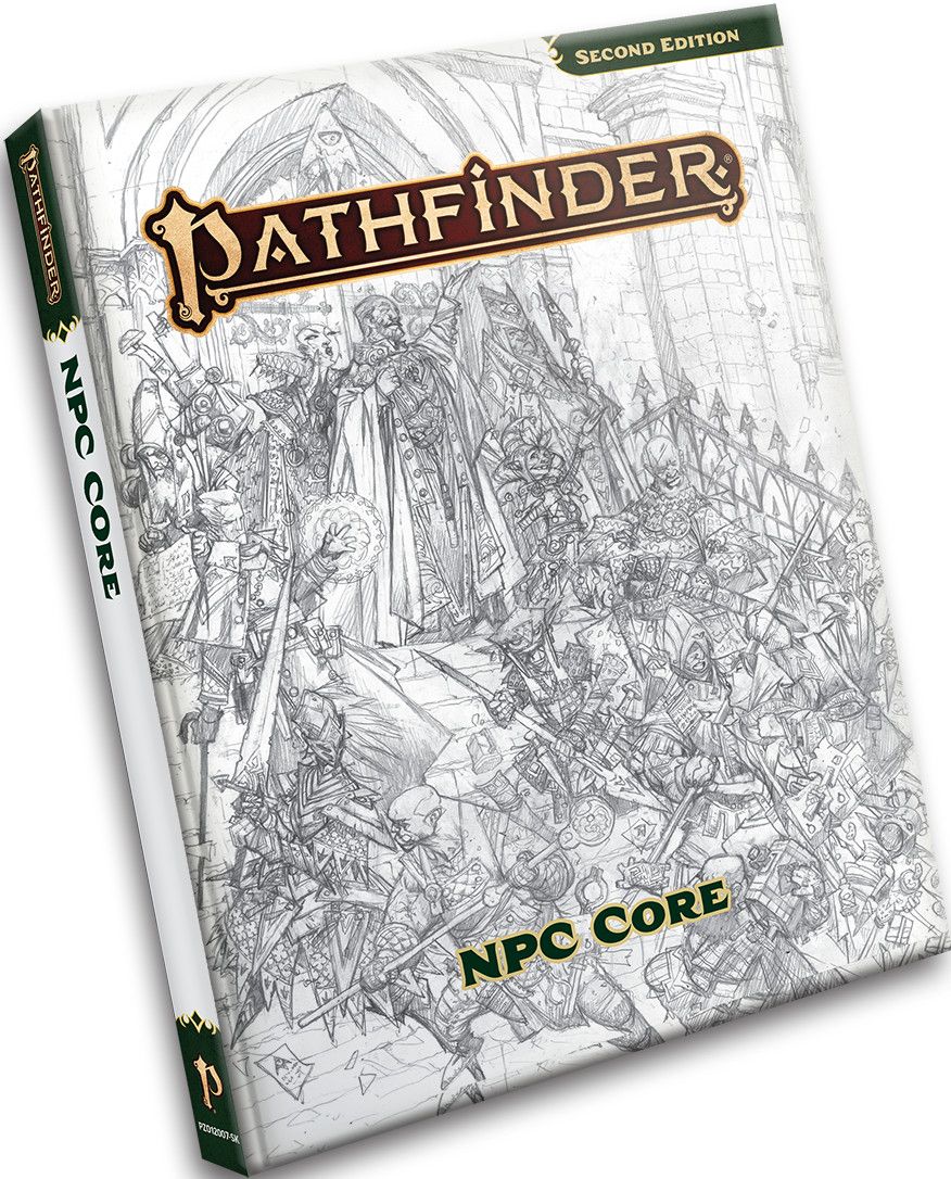 Pathfinder RPG: NPC Core Hardcover (Sketch) Pathfinder RPG: NPC Core Hardcover (Sketch)