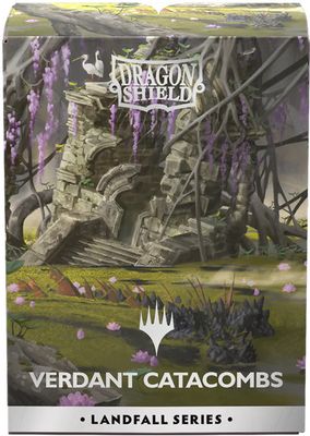 Dragon Shields Matte Dual Art Landfall Series - Verdant Catacombs Dragon Shields Matte Dual Art Landfall Series - Verdant Catacombs