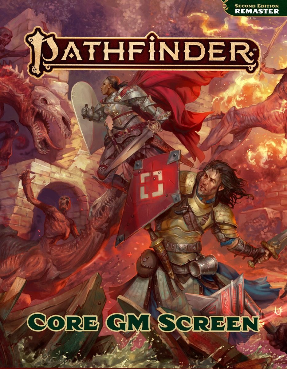 Pathfinder RPG Core GM Screen