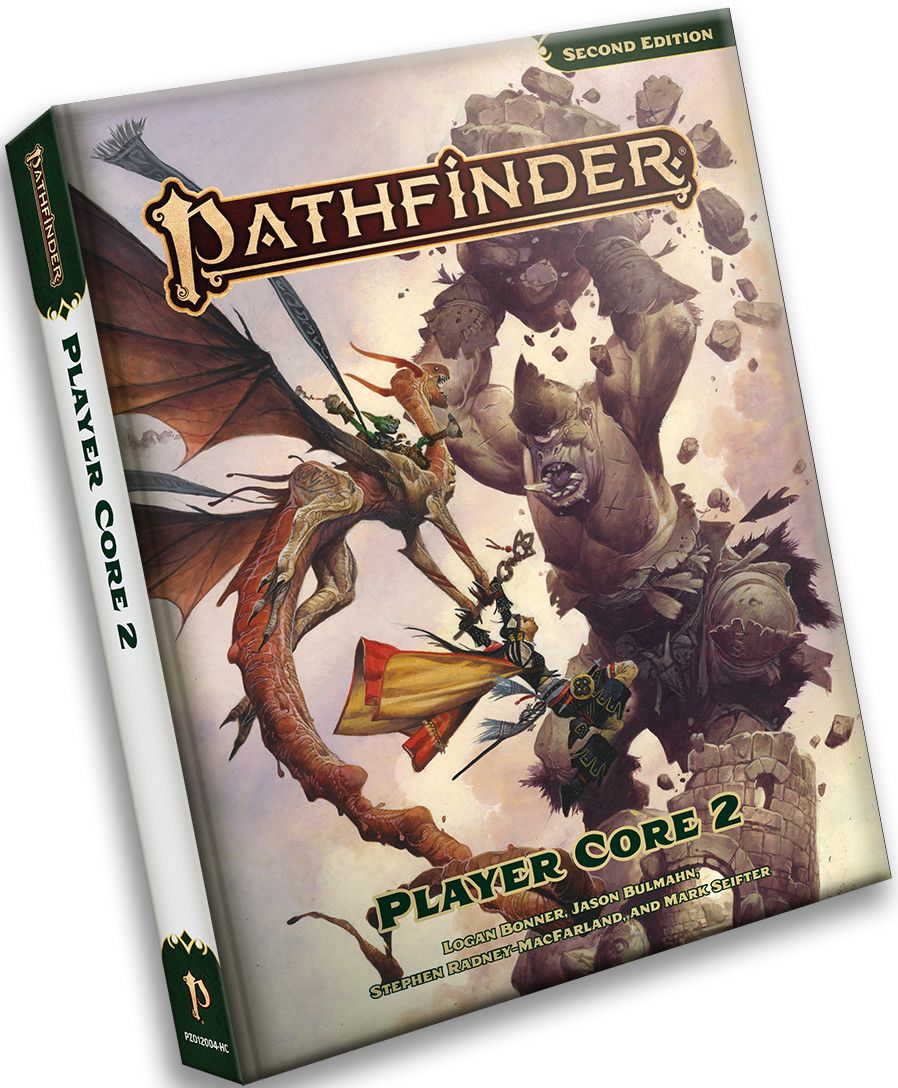 Pathfinder RPG: Player Core 2 Rulebook Hardcover Pathfinder RPG: Player Core 2 Rulebook Hardcover
