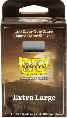 Dragon Shields: (100) Extra Large Board Game Sleeves (65mm x 100mm)