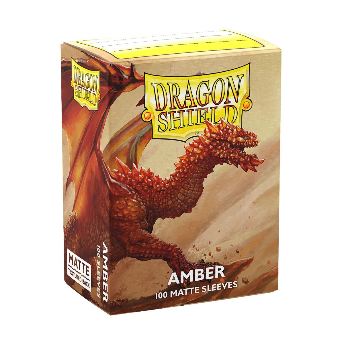 Dragon Shield Matte Amber (100) Dragon Shield Matte Amber (100)