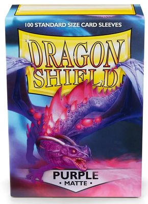 Dragon Shield: Matte Purple (100) Dragon Shield: Matte Purple (100)