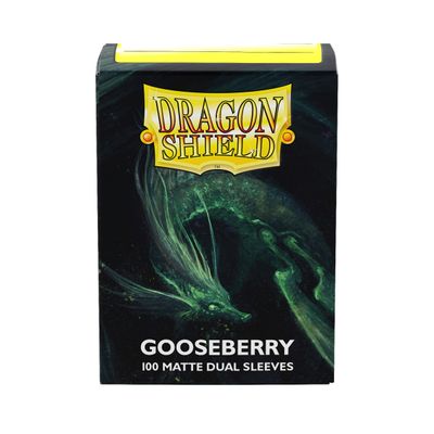 Dragon Shields Matte Dual Gooseberry (100)