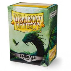 Dragon Shield Matte Emerald (100)