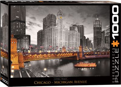 Chicago Michigan Avenue 1000pc
