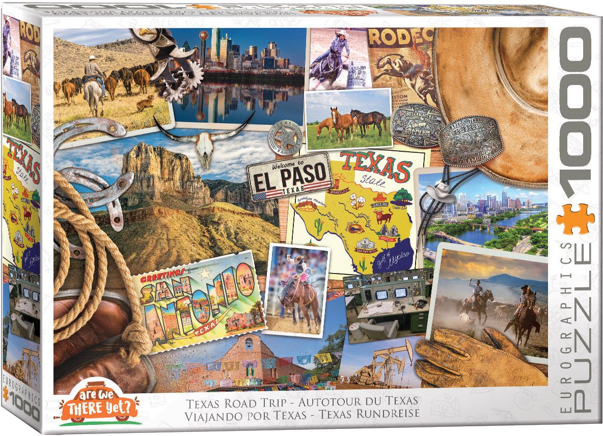 Texas USA Road Trip 1000pc Texas USA Road Trip 1000pc
