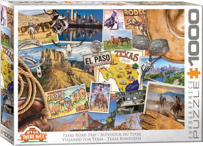 Texas USA Road Trip 1000pc