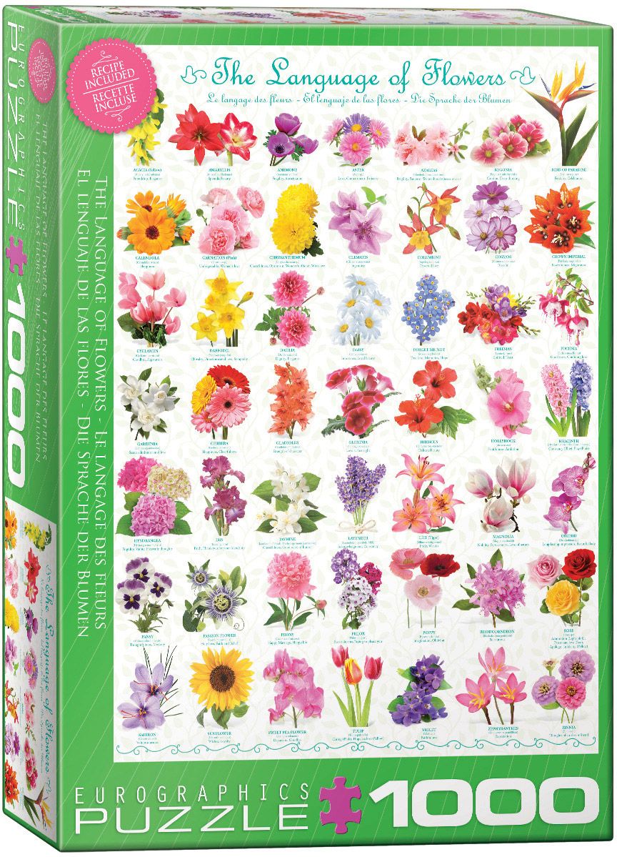 The Language of Flowers 1000pc The Language of Flowers 1000pc