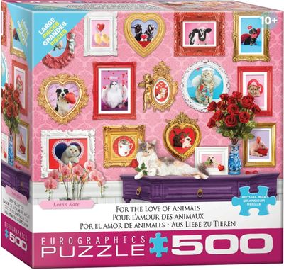 For the Love of Animals 500pc