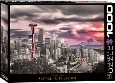 Seattle City Skyline 1000 pc
