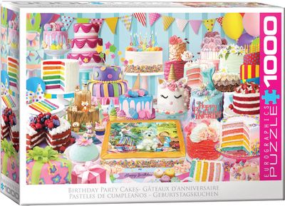 Birthday Cake Party 1000pc