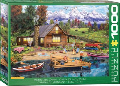 Mountain Cabin 1000pc