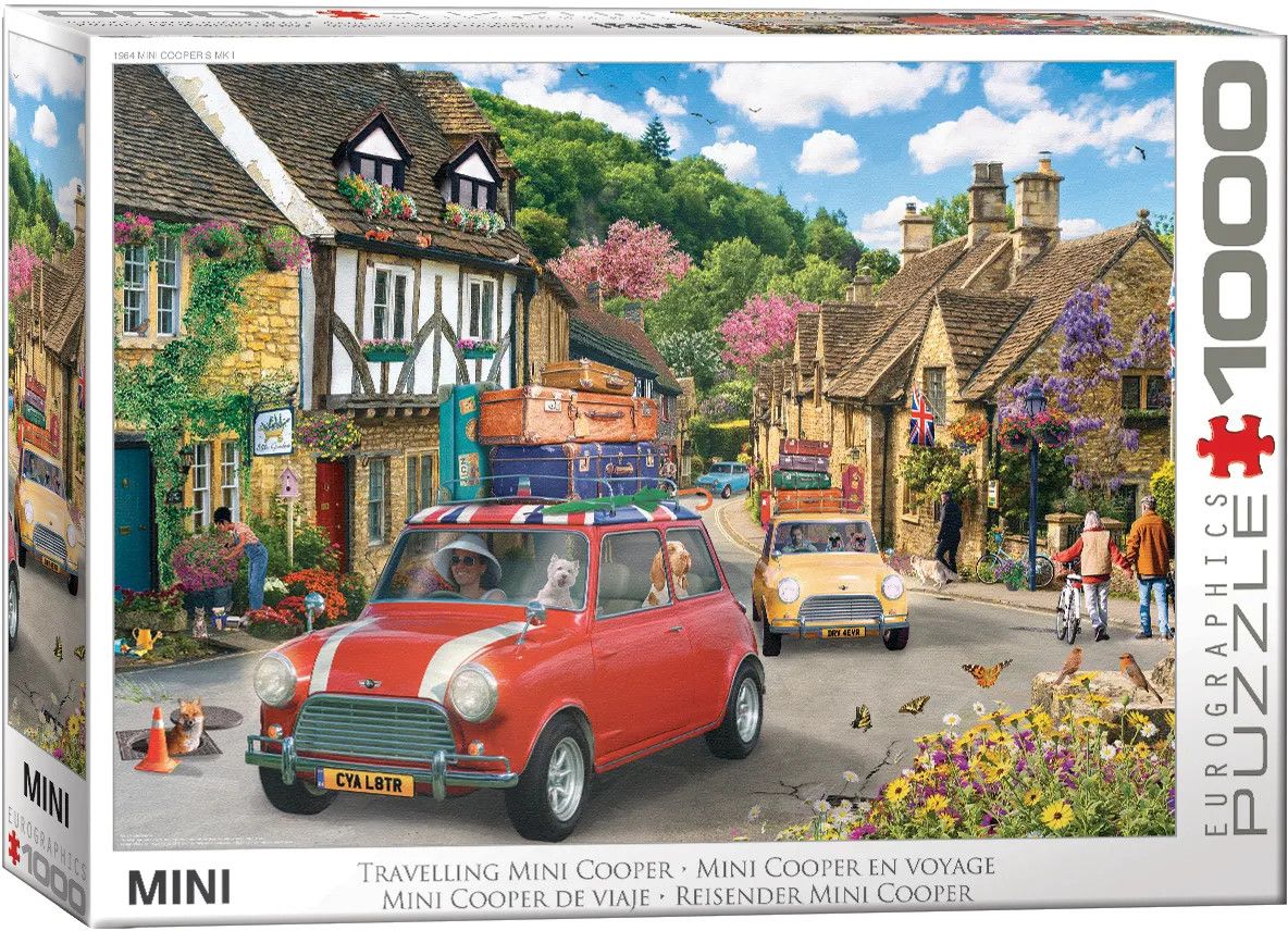 Traveling Mini Cooper 1000pc