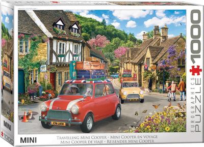 Traveling Mini Cooper 1000pc