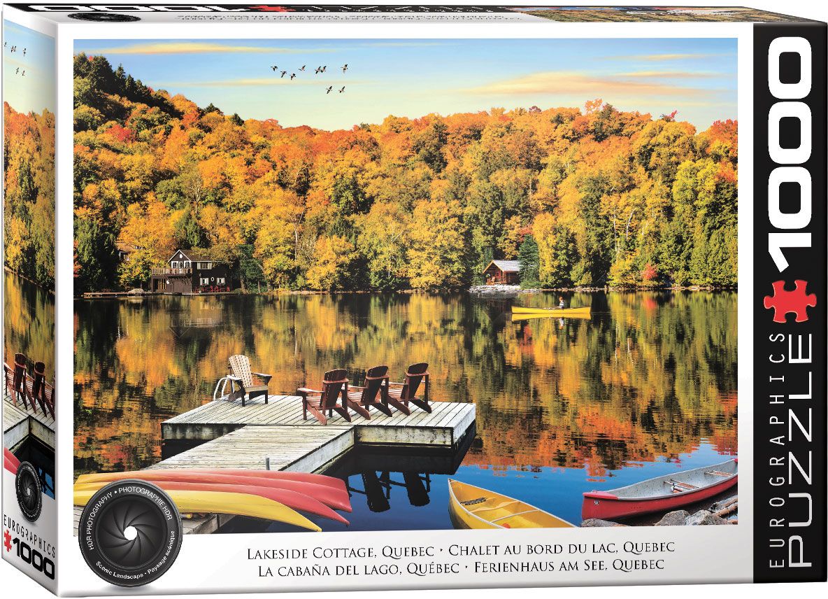 Lakeside Cottage Quebec 1000pc