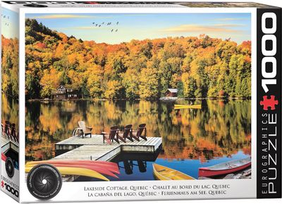 Lakeside Cottage Quebec 1000pc