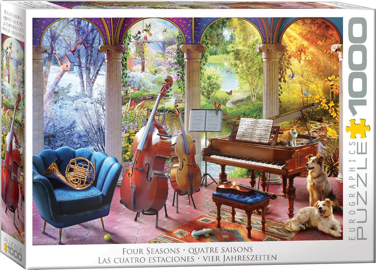 The Four Seasons of Music 1000pc