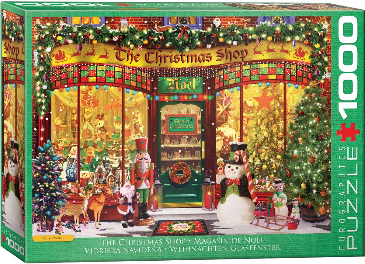 The Christmas Shop 1000pc The Christmas Shop 1000pc