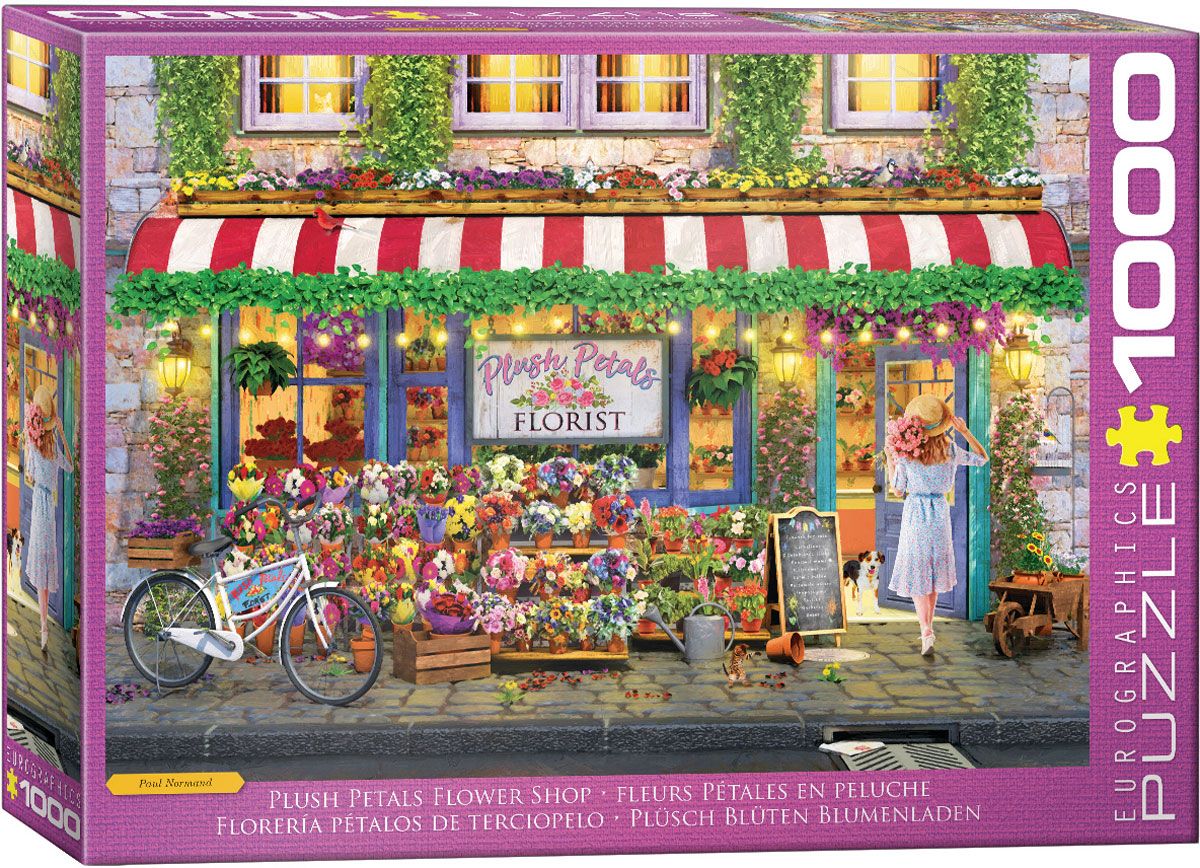 Plush Petals Florist 1000pc Plush Petals Florist 1000pc