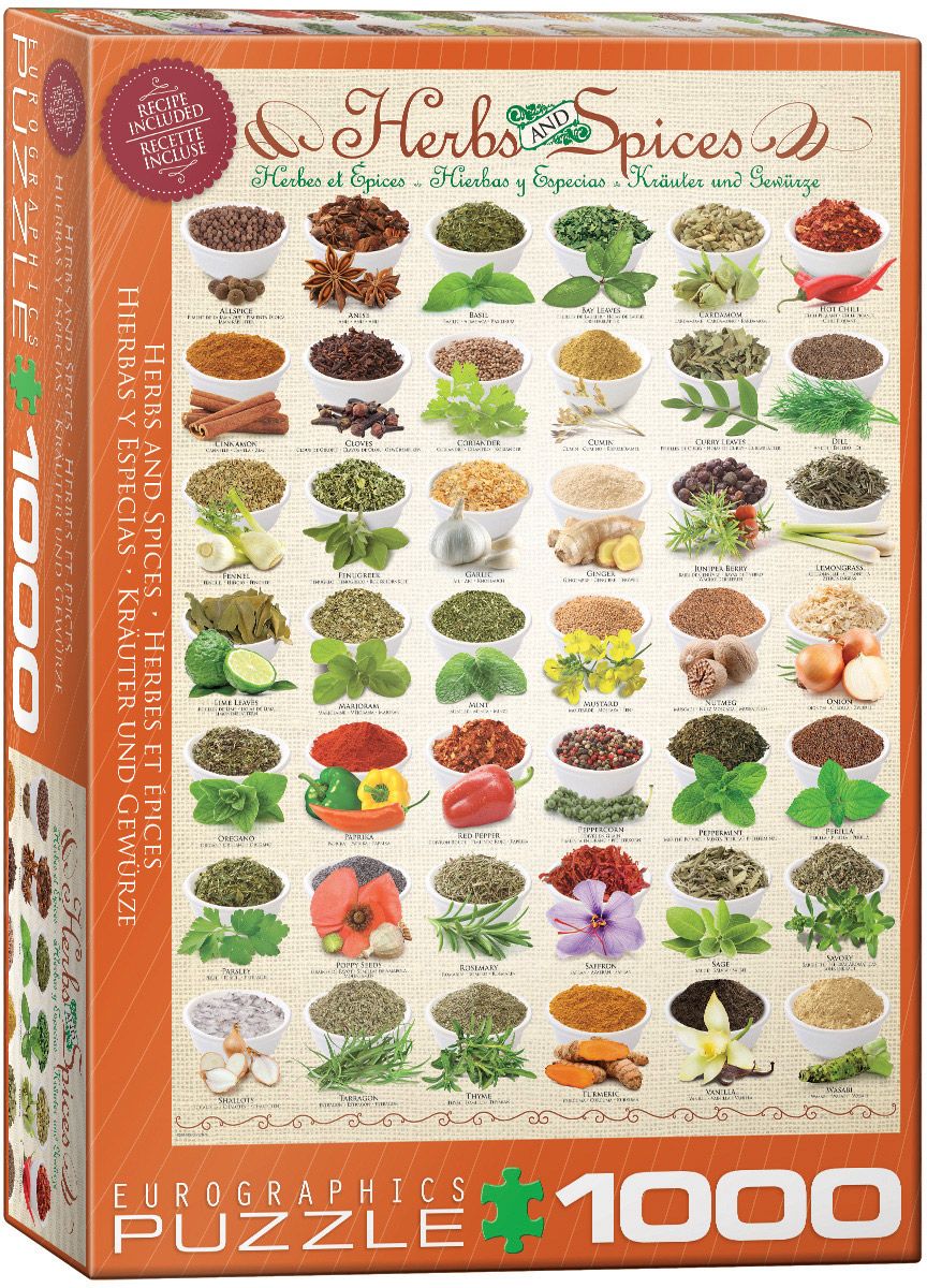 Herbs and Spices1000pc