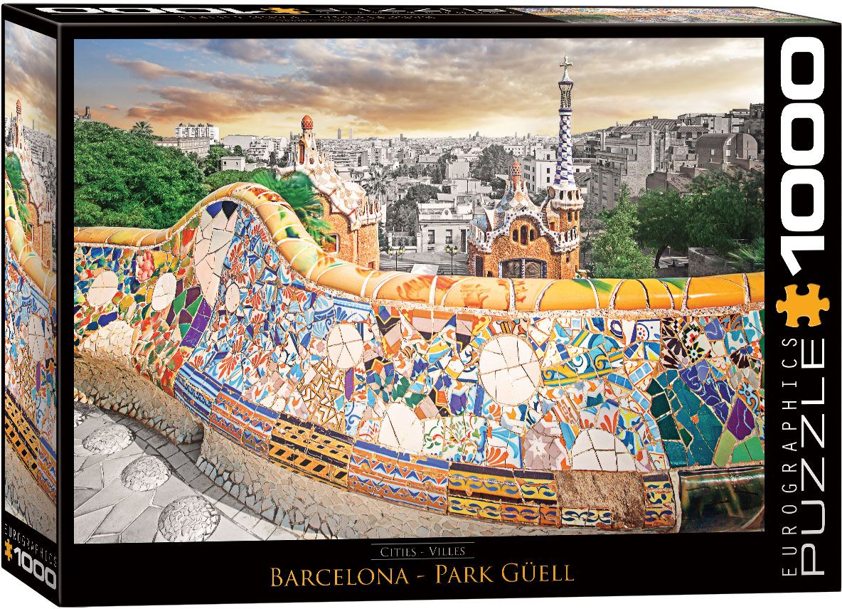 Barcelona Park Güell 1000pc Barcelona Park Güell 1000pc