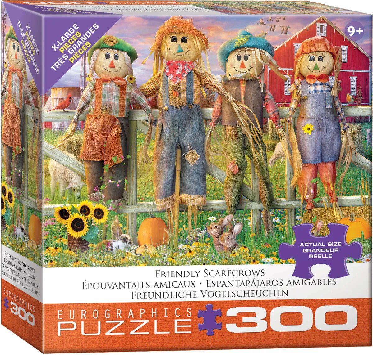 Friendly Scarecrows 300pc Friendly Scarecrows 300pc