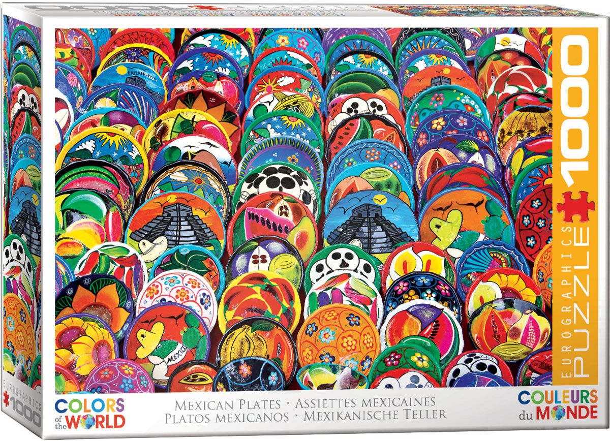 Mexican Plates 1000pc Mexican Plates 1000pc