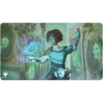 MTG Duskmourn Playmat Commander D Zimone Mystery Unraveler