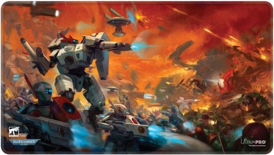 Warhammer 40K: T'au Empire Codex Aligned Playmat - Stitched