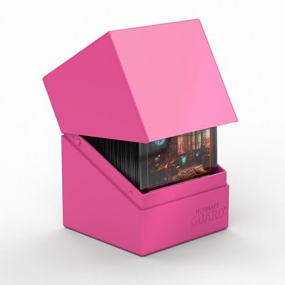 Boulder Deck Case 100+ Neon Pink