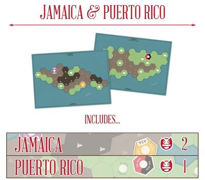 Age of Steam Deluxe Jamaica & Puerto Rico