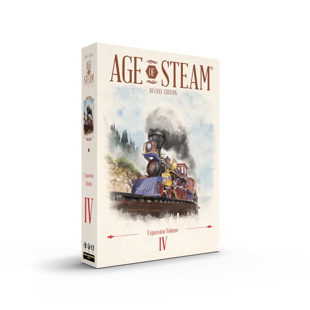 Age of Steam Deluxe Expansion IV & Jamaica & Puerto Rico Maps