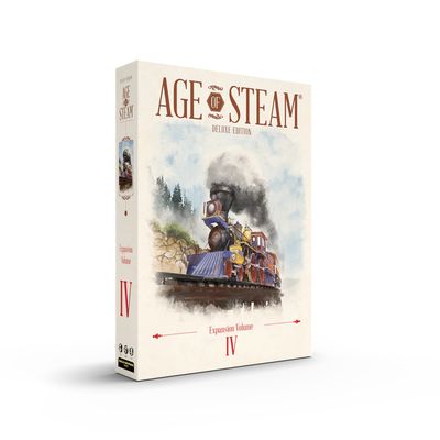 Age of Steam Deluxe Expansion IV & Jamaica & Puerto Rico Maps