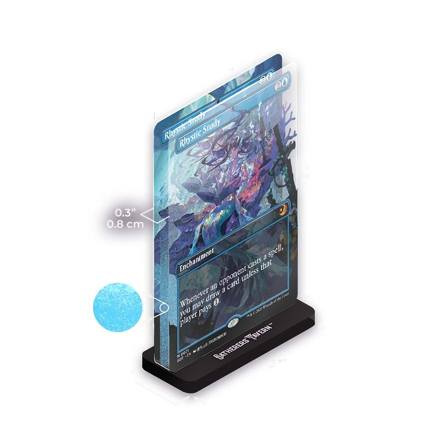MTG Slab Standee Rhystic Study