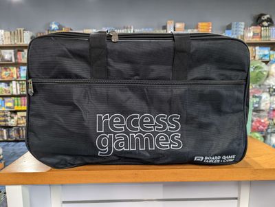 Recess Games® Board Game Bag Carbon Fiber Black Recess Games® Board Game Bag Carbon Fiber Black