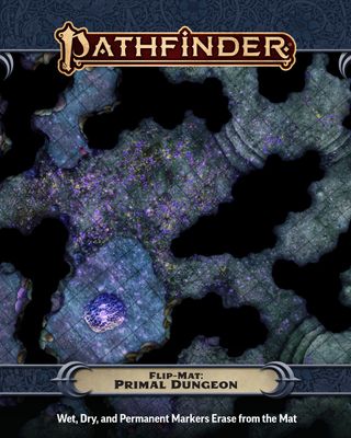 Pathfinder RPG Flip-Mat Primal Dungeon