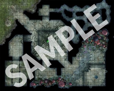 Pathfinder RPG Flip-Mat Primal Dungeon