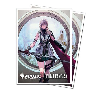 MTG Final Fantasy 105ct Apex Deck Protector Sleeves Lightning Army of One