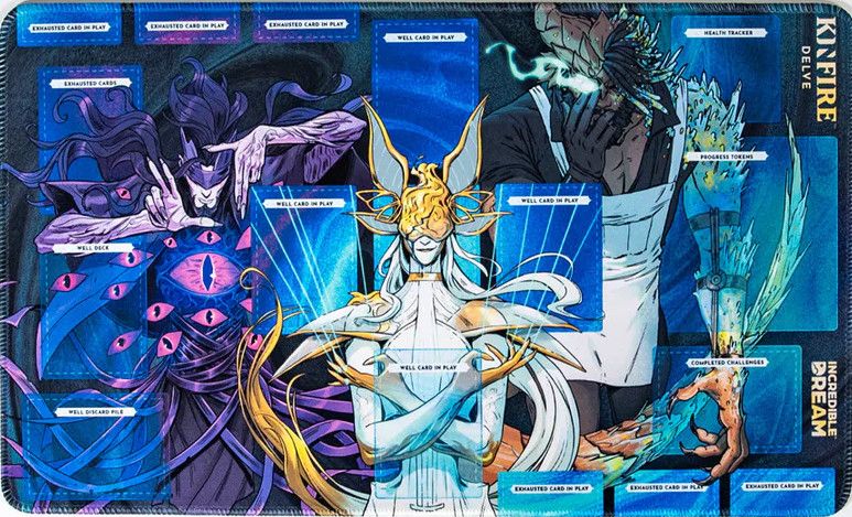 Kinfire Delve Playmat