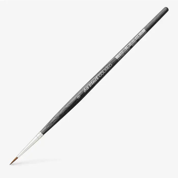 Da Vinci Colineo Synthetic Kolinsky Sable Brush - Round, Size 0 Da Vinci Colineo Synthetic Kolinsky Sable Brush - Round, Size 0