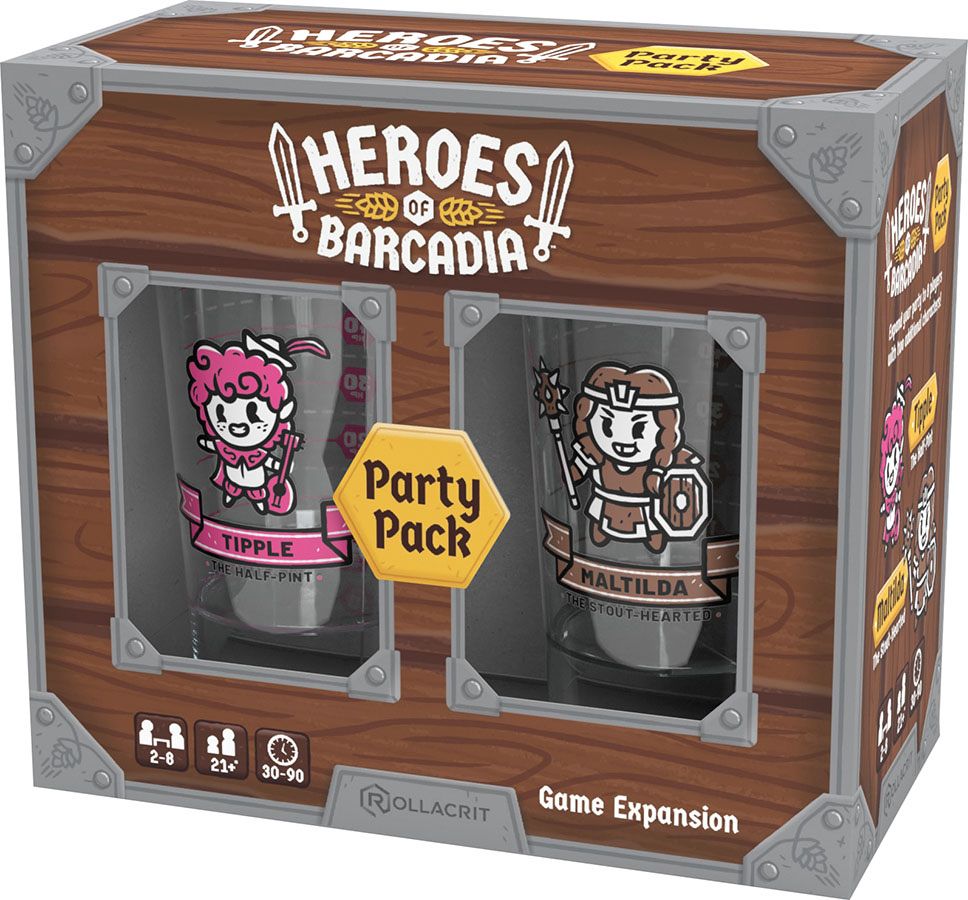Heroes of Barcadia: Party Pack Expansion Heroes of Barcadia: Party Pack Expansion