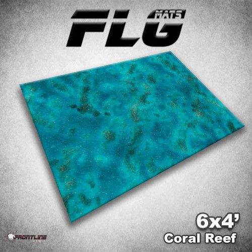 FLG Mats: Coral Reef (6'x4') FLG Mats: Coral Reef (6'x4')