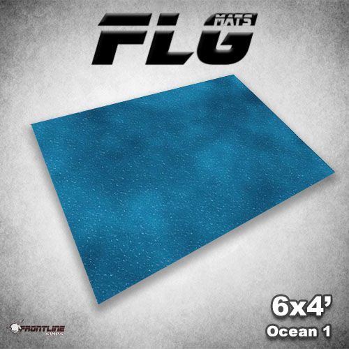 FLG Mats: Ocean 1 (6'x4')