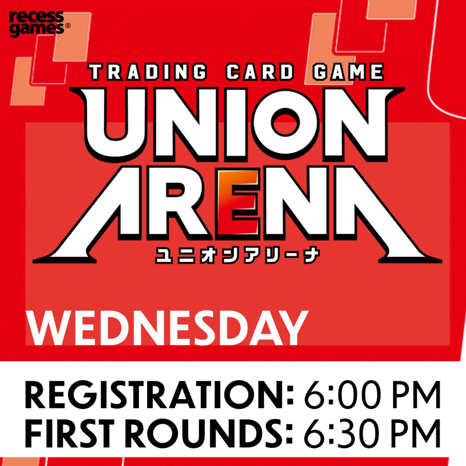 Union Arena Events